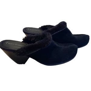 BareTraps Eclipse Suede Mules